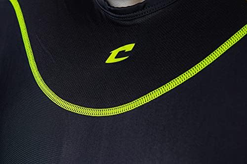 חולצת דחיסת כדורגל עם מערכת כרית משולבת של צ ' מפרו בול ראש