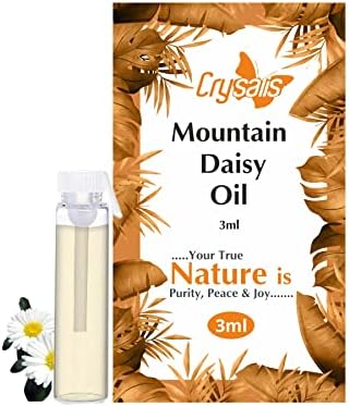 Crysalis Mountain Daisy Steam שמן אתרי מזוקק שימושי טבעי וטהור לא מדולל בשמן לא חתוך לארומתרפיה, טיפוח עור וניסוי/ניחוחות בחדר, בושם