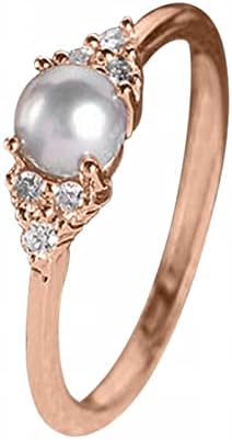 2023 יהלום פרל לנשים חדשות טבעת מעוטרת טבעת מסוגננת טבעת טבעת תכשיטים