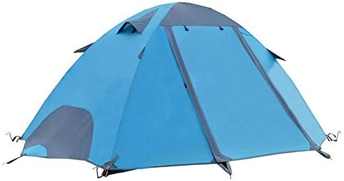 ZLXDP אוהל חורפי 4 עונה באוהל הקרקע בשכבה כפולה שכבה כפולה אנטי-סערה אוהל מיטת דיג חיצונית מיטת דיג לאדם אחד בחורף קמפינג טיול דיג מתאים
