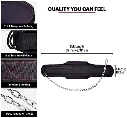 חגורת הרמת משקל משוך עם שרשרת פלדה-משמשת להרמת משקולות, הרמת משקל משיכה, חגורת מתלה למותניים, הרמת משקל, תמיכה במותניים ואימוני משקל