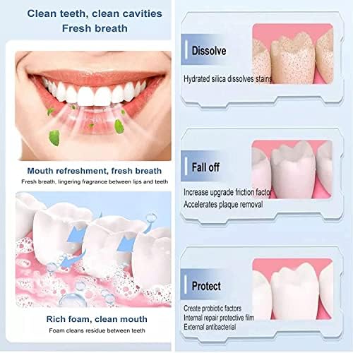 משחת שיניים פרוביוטיקה SP-4, ניקוי שיניים היגיינה אוראלית משחת שיניים פרוביוטיקה הלבנת משחת שיניים, התבהרות והסרת משחת שיניים, מלבן שיניים