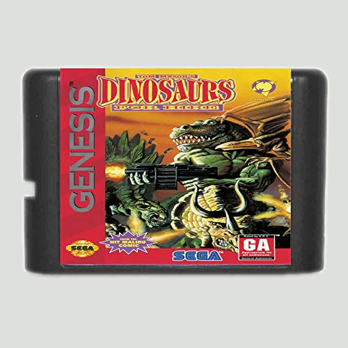 דינוזאורים להשכרה של NTSC-USA 16 BIT MD כרטיס משחק עבור Sega Mega Drive לספר בראשית