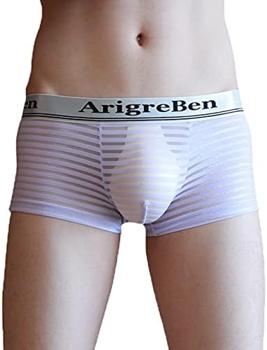 BMISEGM מכנסי בוקסר לגברים קצרים תחתונים סקסיים מכנסיים קצרים מתאגרפים מכנסיים מוצקים תחתונים תחתונים של אימון לגברים אופנה