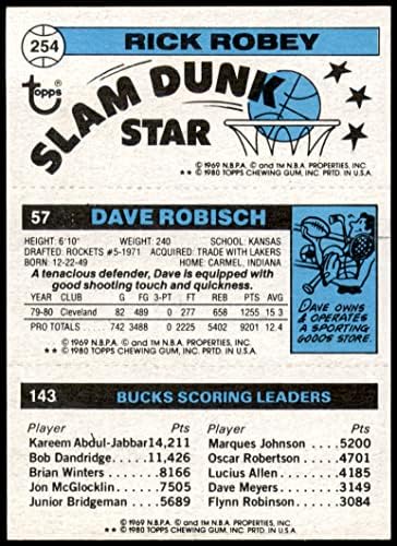 1980 Topps 143/57/254 Marques Johnson/Dave Robisch/Rick Robey NM/MT
