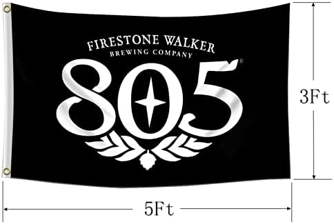 Firestone Walker 805 דגל בירה לעיצוב חדר מעונות במכללות