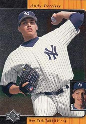1996 SP 130 אנדי פיטיט ניו יורק ינקי MLB כרטיס בייסבול NM-MT