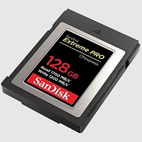 סנדיסק-512 גרם-כרטיס אקסטרם פרו 512 ג 'יגה-בייט 1700/1400 מגהבייט/שניות צרור עם כרטיס סנדיסק אקסטרים פרו 128 ג' יגה-בייט