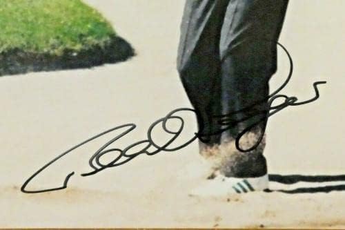 ברנרד לנגר גולף חתם על תמונה 5x7 עם מדבקת JSA ללא כרטיס - תמונות גולף עם חתימה