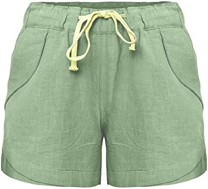 מכנסי נשים קצרים נמוך עליית טרנינג סווטריסטים אלסטיים שרוך מכנסי טרנינג מכנסי ריצה רגילים ישר עם מכנסי כיס