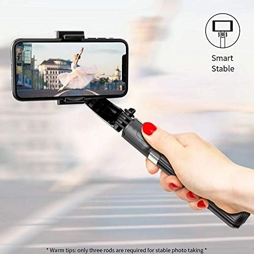Stand Wabe Stand and Mount תואם לטלפון ההפוך הקלאסי של Schok - Gimbal Selfiepod, Selfie Stick Stick הניתן להרחבה וידאו Gimbal מייצב -