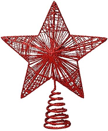 עץ חג המולד הבית קישוט עץ חג המולד טופר טופר כוכב כוכב