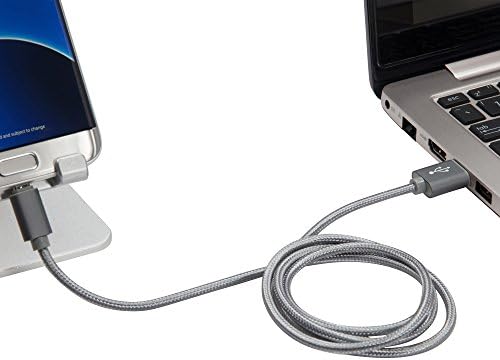 כבל גלי תיבה התואם ל- GPSMAP GPSMAP 66 - מיקרו USB Direcable, קלוע מיקרו USB כבל טעינה עבור Garmin GPSMAP 66 - אפור שטח