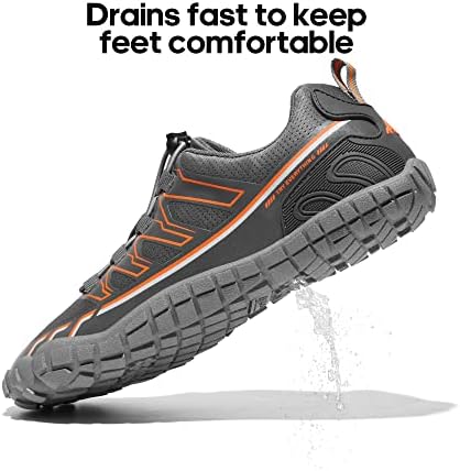 Nortiv 8 נעלי מים גברים מהירות ייבוש חיצוני ספורט אתלטי חוף קיאק קיאק שייט נעלי הליכה