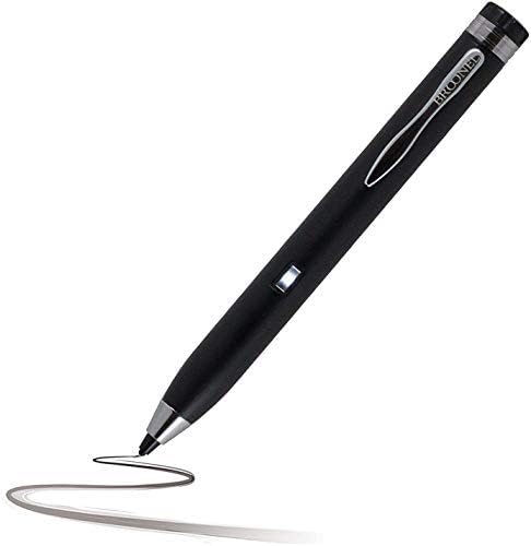 Broonel Black Point Point Digital Active Stylus Pen - תואם למחשב נייד Dell 17 XPS 9700 17.3