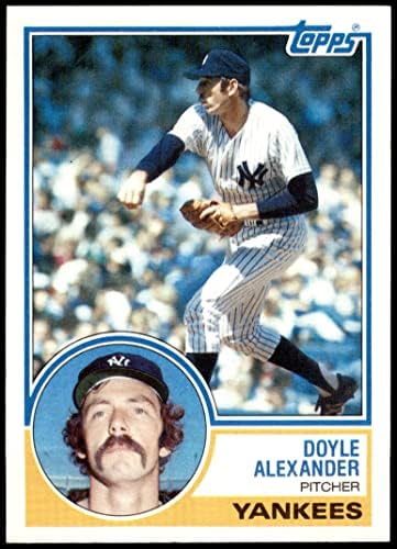 1983 Topps 512 דויל אלכסנדר ניו יורק ינקי NM/MT Yankees
