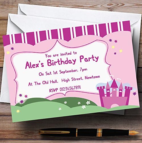 גן החיות של גן החיות הוורוד טירת הנסיכה ההזמנות למסיבת יום הולדת אישית