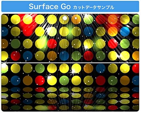 כיסוי מדבקות של Igsticker עבור Microsoft Surface Go/Go 2 אולטרה דק מגן מדבקת גוף עורות 000024 ריקוד צבעוני נצנוץ