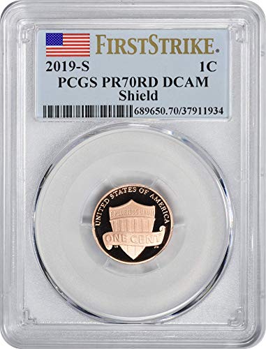 2019-S Lincoln Cent, Pr70rd DCAM, Strike First, PCGS