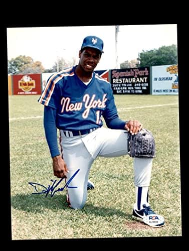 DWIGHT GOODEN PSA DNA חתום 8X10 Mets Autographt Mets - תמונות MLB עם חתימה