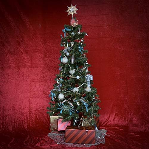 גורוס אוצר תלוי מערבי אינדיאנים אמריקאים שור פרה גולגולת גולגולת עץ חג המולד קישוט דרום -מערב חג המולד עיצוב חג
