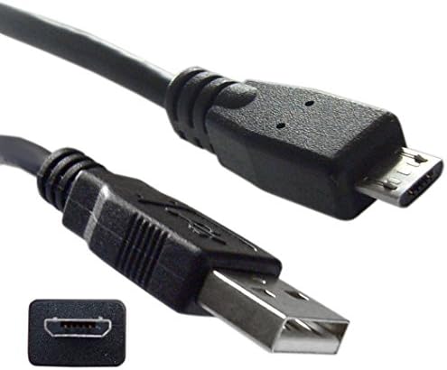 כבל USB תואם של Brendaz עבור Pentax K-70 ו- K-1 Mark II מצלמת DSLR, נתוני העברה, USB 2.0 מסוג A עד כבל מיקרו מסוג B