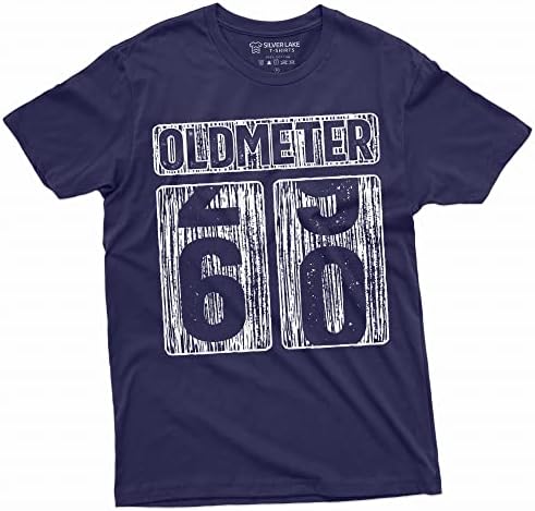 גברים של 60 יום הולדת חגיגת יום נישואים חולצה מצחיק טי מד מרחק גיל אבא סבא מתנה טי חולצה