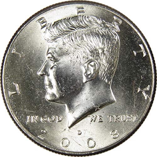2008 D Kennedy Half Dollar Bu Uncirculated State 50c Coinable