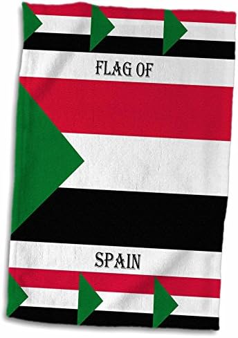 דגלי סנדי מרטנס 3DROSE - דגל סודן - מגבות