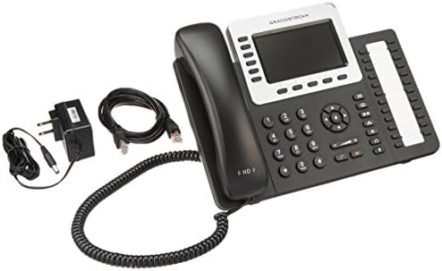 Grantstream GXP2160 6 קו HD VoIP ip gigabit טלפון 24 Sidekyys bt poe color lcd