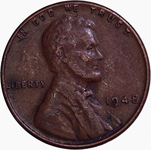 1948 לינקולן חיטה סנט 1 סי מאוד בסדר