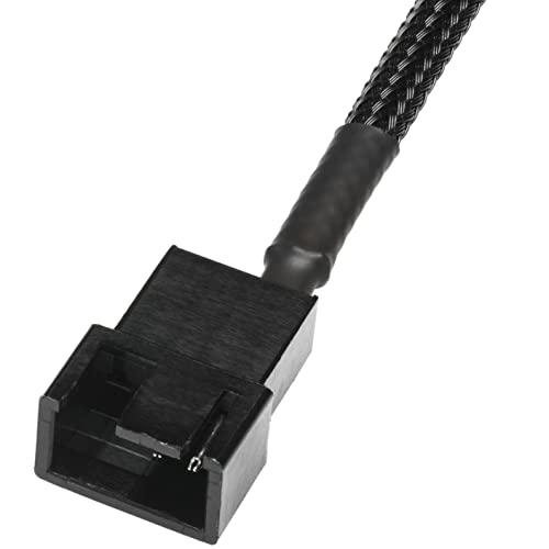 CRJ USB עד 3 פינים ו -4 פינים מאוורר מחשב 5 וולט שרוולים עם שרוולים כבל מתאם כוח