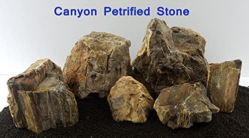 קניון מאובן אקווריום אבן גדול קטן גודל אבנים 42 קילו מקרה כמות