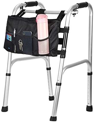 אלגנטי כיסא גלגלים תרמיל ניידות סיוע רולטור אבזר תיק ארגונית תיק עבור כל הליכון סגנון רולטור וכיסא גלגלים/שחור