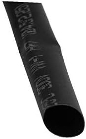 חדש LON0167 חום מתכווץ לכיווץ חוט צינור עטיפת חוט אמינה שרוול כבלים אמין 8 מטר באורך 4.5 ממ דיא פנימי שחור