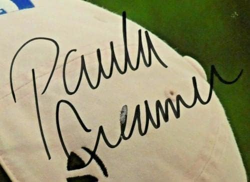 גולף גולף של פאולה קרם חתם על תמונה 11x14 עם JSA COA - תמונות גולף עם חתימה
