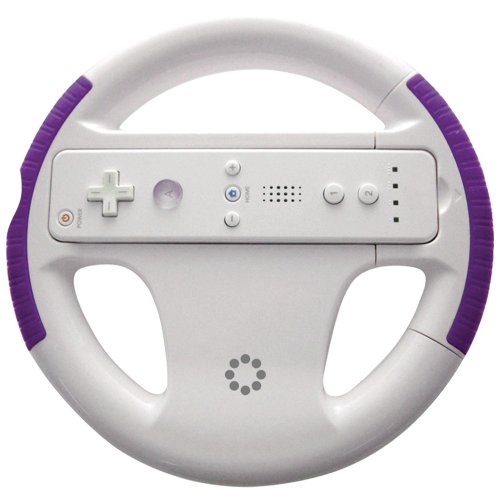 גלגל מירוץ סגול של Memorex עבור Wii
