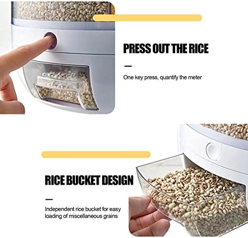 אורז מכונה אורז אחסון תיבת דגנים מתקן אורז אחסון תיבת תבואה מתקן אורז דלי תבואה אחסון תיבת אחסון מיכל פלסטיק חומר מתאים אורז דוחן תירס