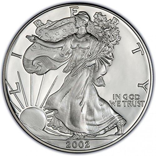 2002 מטבע נשר סילבר אמריקאי