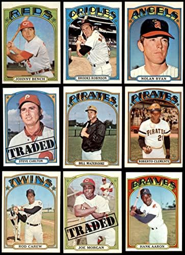 1972 Topps Baseball Set Set Ex/MT