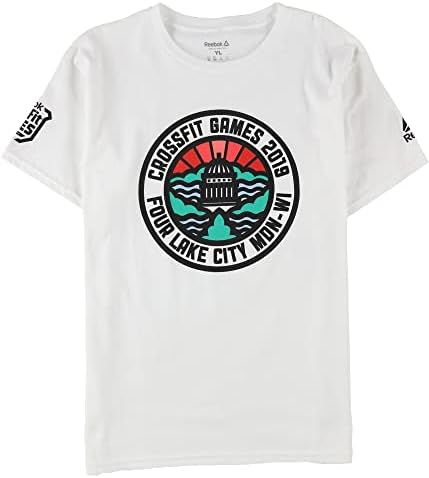 משחקי קרוספיט של Reebok Boys 2019 ארבעה אגם סיטי MDN-WI חולצה גרפית