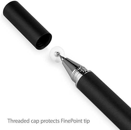 עט חרט עבור Samsung SHP -DP738 - Finetouch Capacitive Stylus, עט חרט סופר מדויק לסמסונג SHP -DP738 - Jet Black