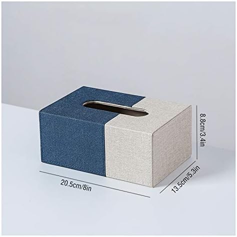 תיבת רקמות/מחזיק ברקמות קופסה לשאיבת נייר יכולה להינתן במתנה לחברים, שני תפרים תפורים במתקן לרקמות הפנים מדף קופסאות קופסאות קופסאות